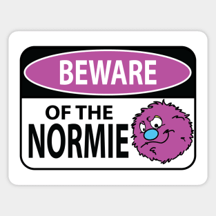 Beware of the Normie Sticker